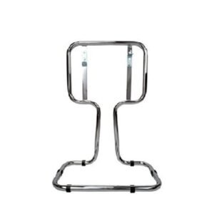 Double Chrome Fire Extinguisher Stand