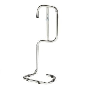 Single Chrome Fire Extinguisher Stand