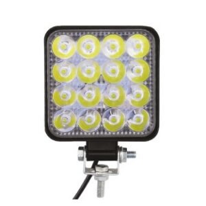 Square Waterproof Work Light 16 LED