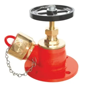 2" OBLIQUE FLANGED LANDING VALVE 2" BSP MALE  - 120 PCD