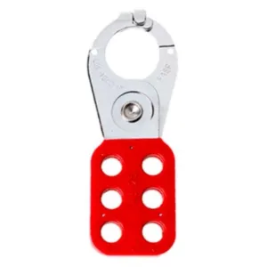 LOK-FORCE 25mm Steel Red Lockout Safety HASP