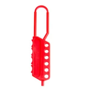 LOTO-LOK 6mm Nylon Red Lockout Safety HASP