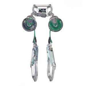 V-TEC Mini PFL, 6' (1.8m), Twin-Leg, AL36CL  Snaphooks