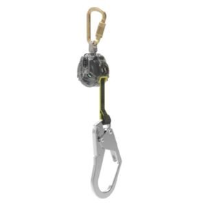 LATCHWAYS MINI PFL, 3M, WEB, AL  SCAFFOLD HOOK (AL36CL) / STEEL  KARABINER, EN
