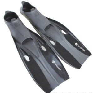 FINS ALL BLACK  42-44 (L)